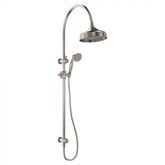 Fienza Lilian Twin Shower Top Inlet - Brushed Nickel